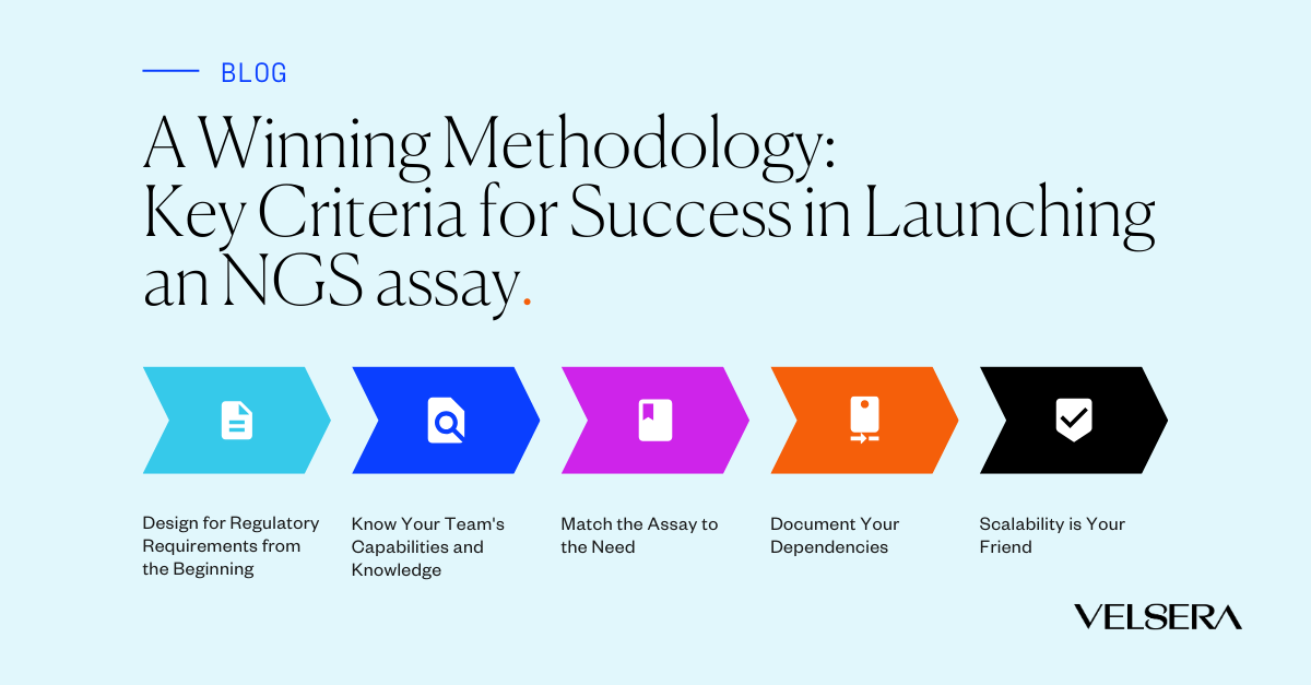 Featured image for  titled A Winning Methodology: Key Criteria for Success in Launching an NGS assay